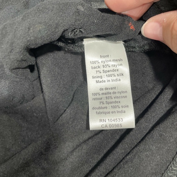 NWT Nanette‎ Lepore [SZ Medium ] Constellation Embellished Top in Black - Picture 11 of 12